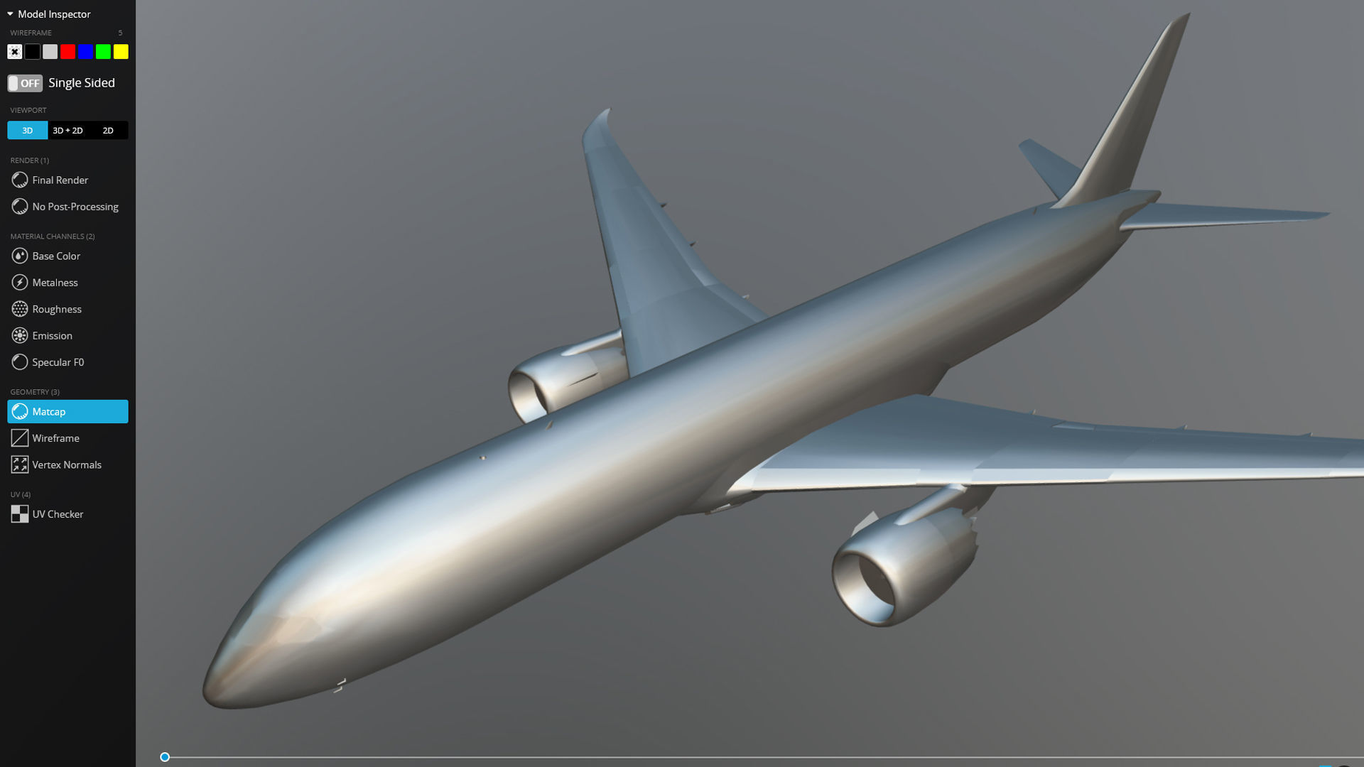 Boeing 787-9 Etihad airways livery Low-poly 3D model_18