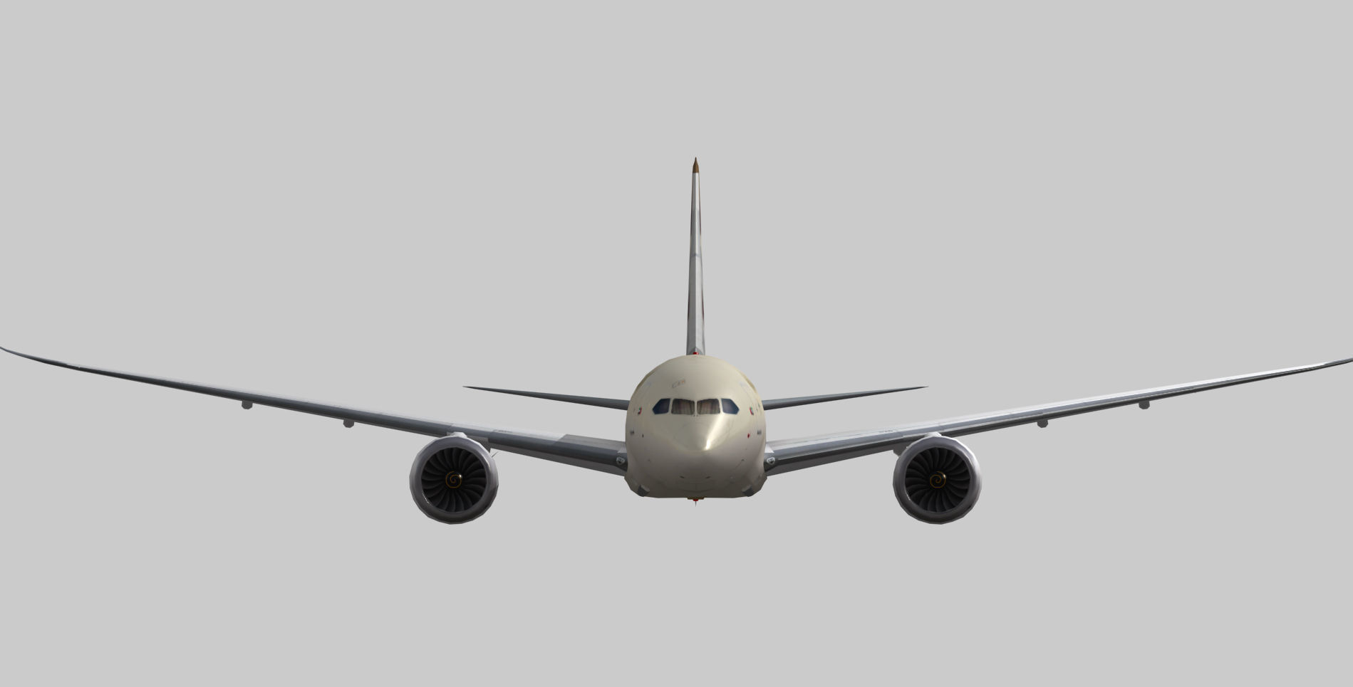 Boeing 787-9 Etihad airways livery Low-poly 3D model_5