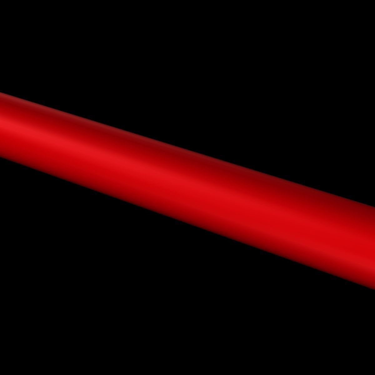 Black Brant III Sounding Rocket Low-poly 3D model_7