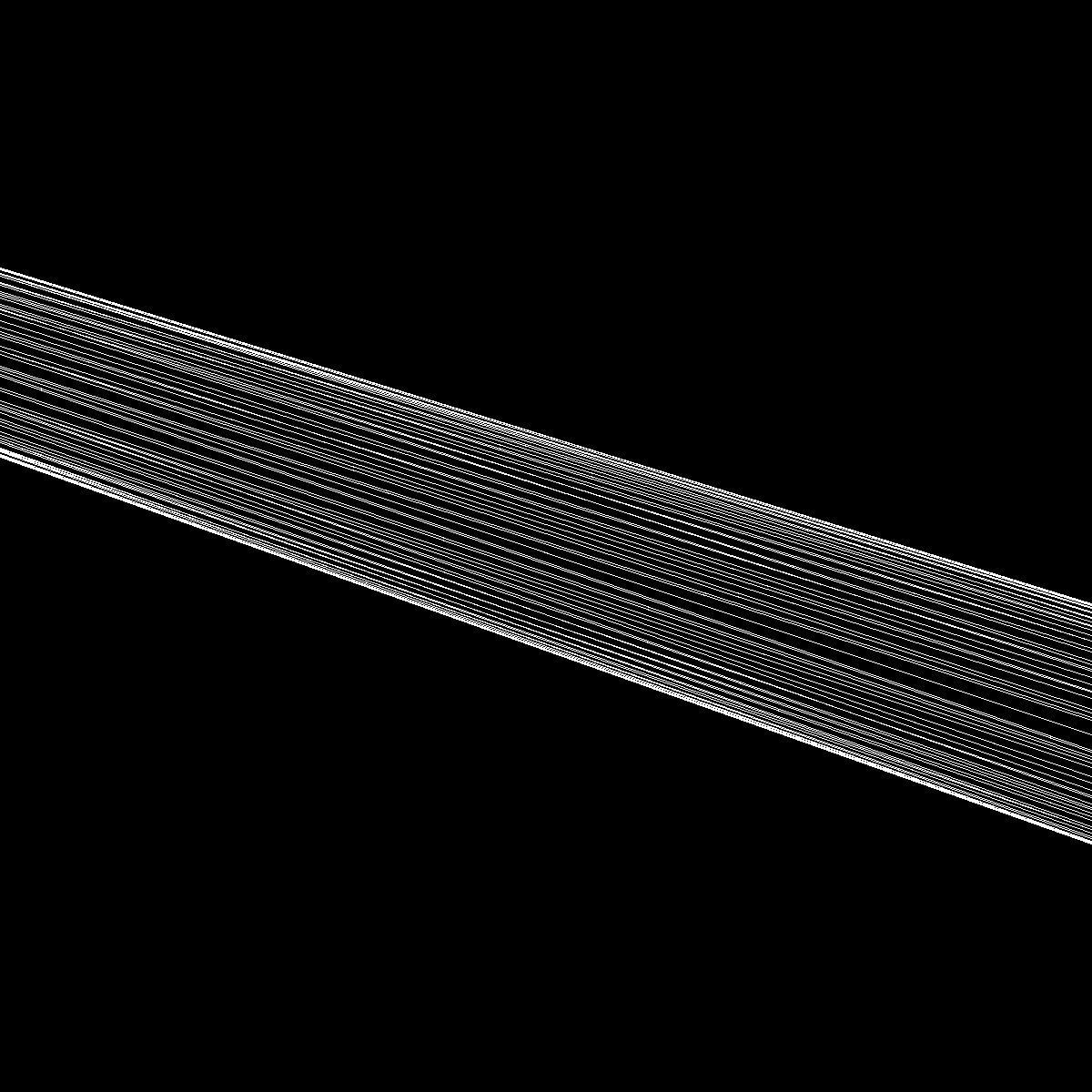 Black Brant III Sounding Rocket Low-poly 3D model_23