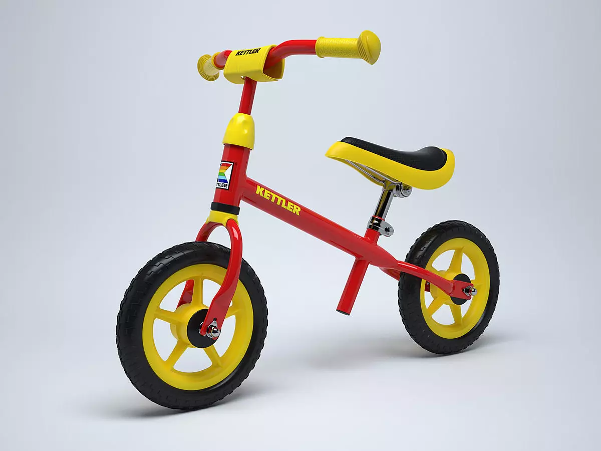 Childrens Bike Kettler Speedy 3D model