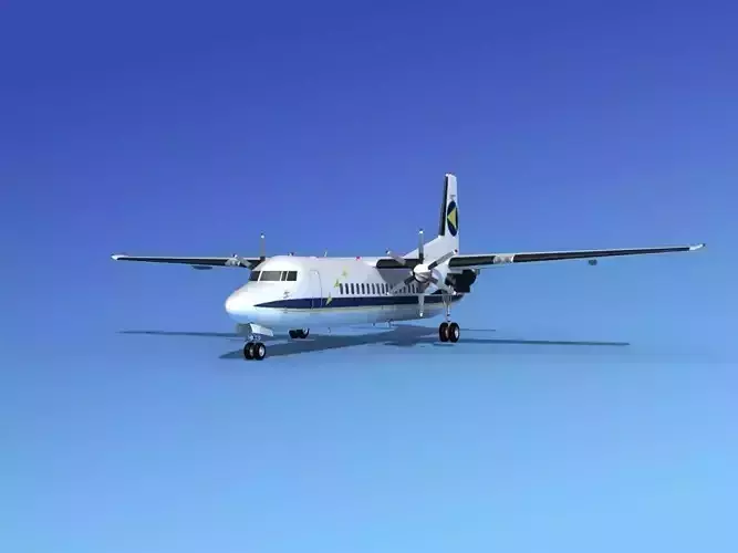 Fokker 50 Denim Air 1