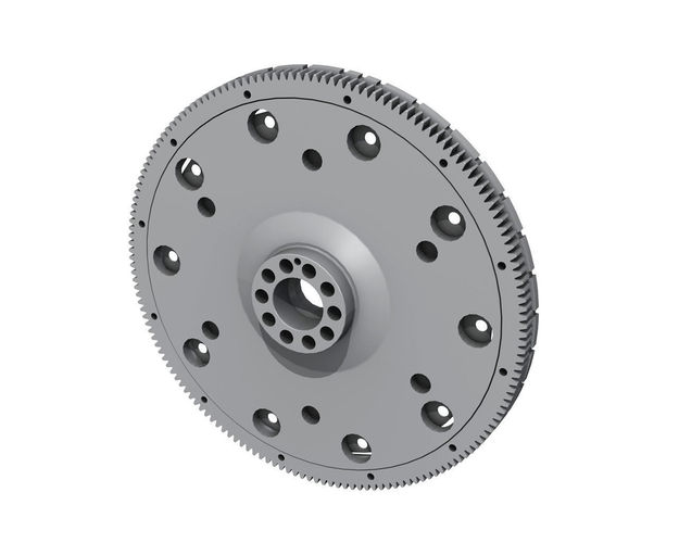 Flywheel free 3D Model .obj .3ds .c4d .lwo .lw .lws