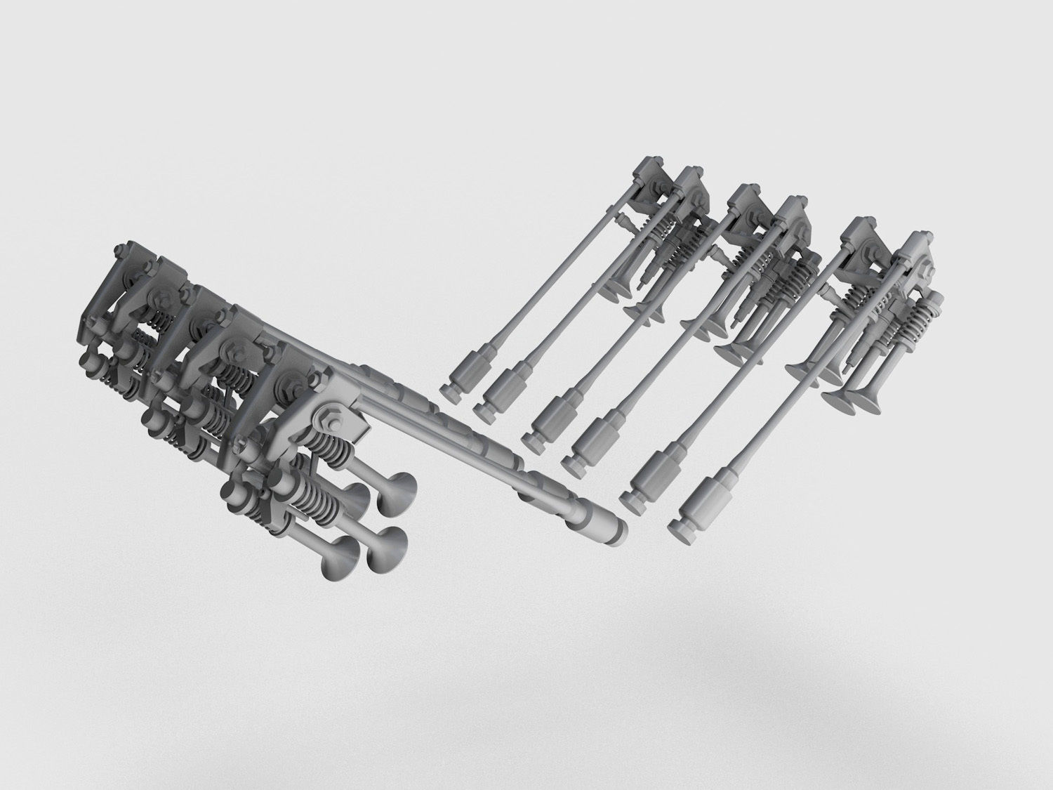 Valve Train Free 3D model_2