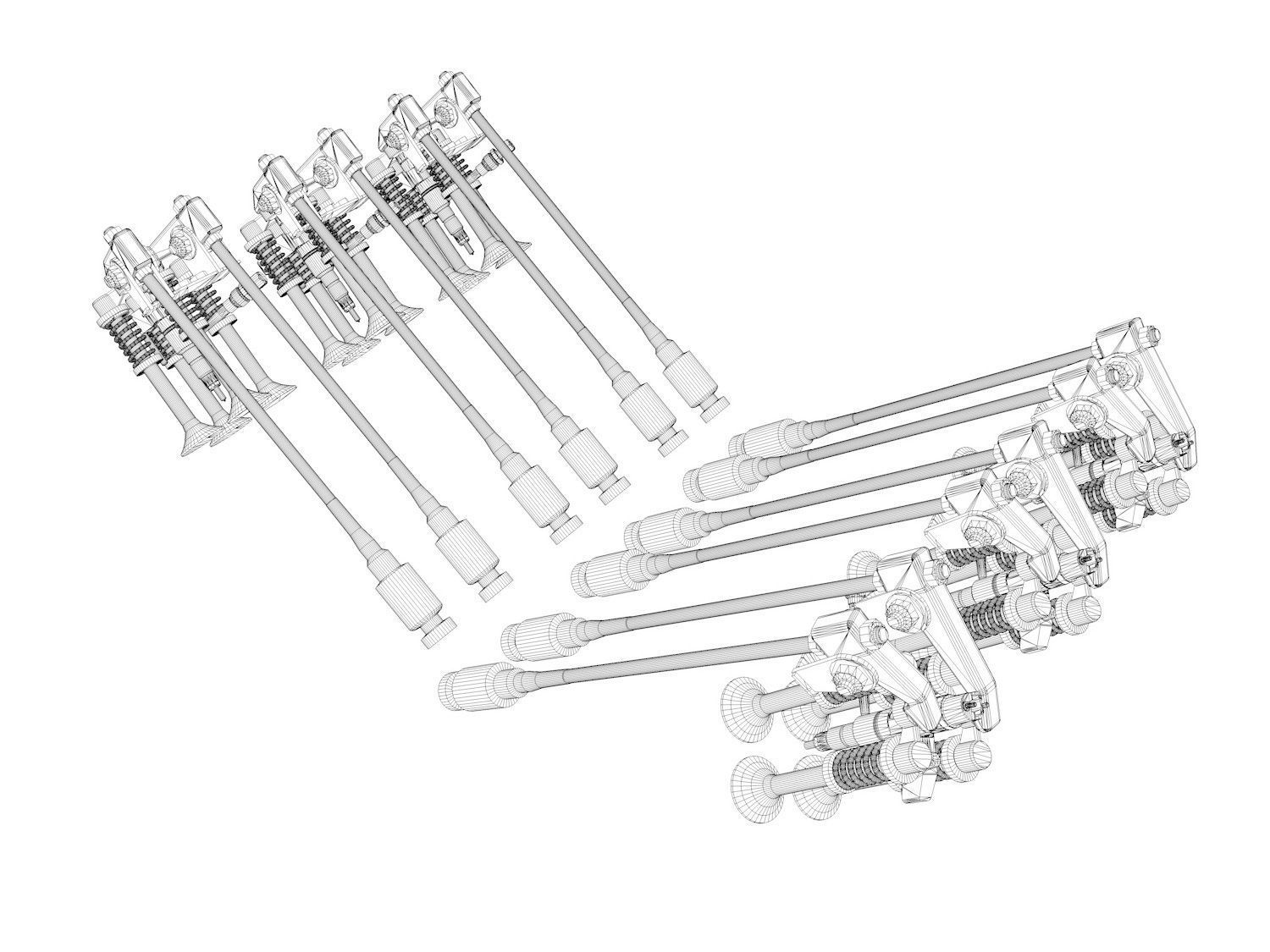 Valve Train Free 3D model_5