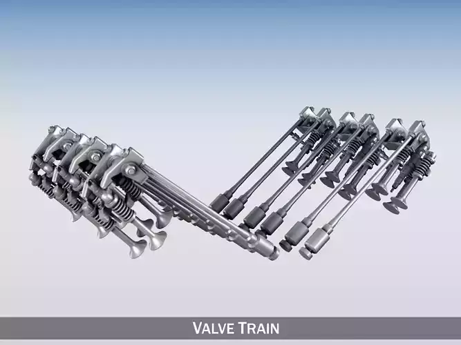 Valve Train Free 3D model