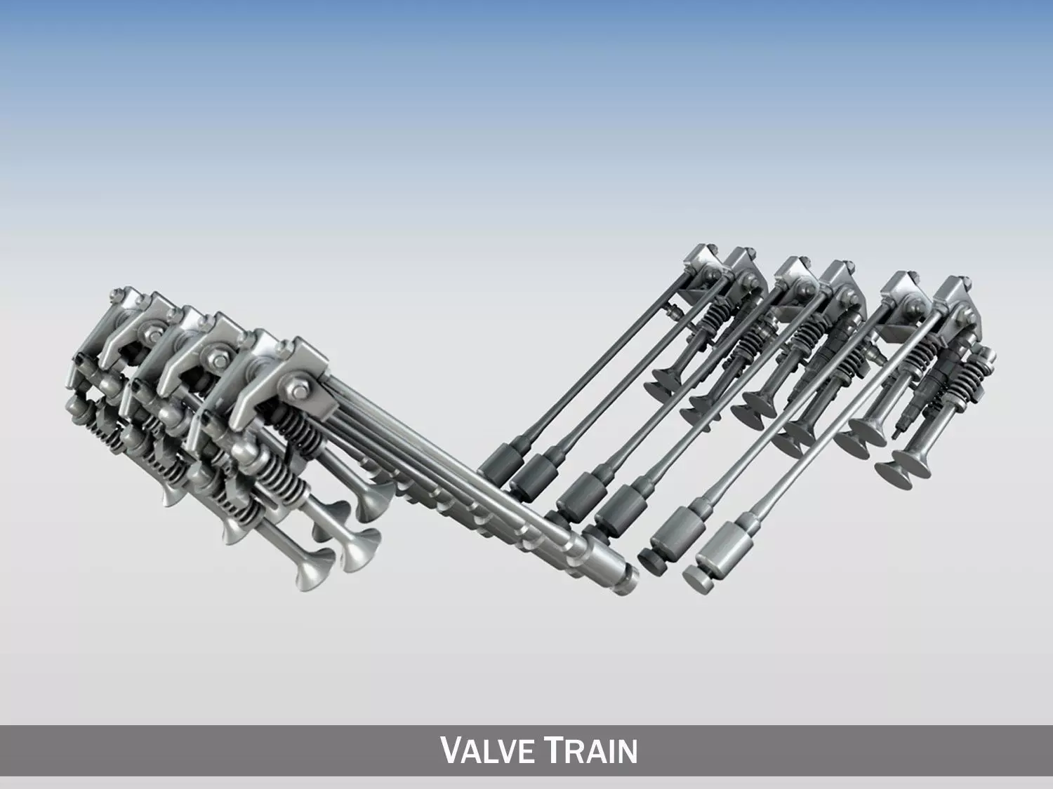 Valve Train Free 3D model_0