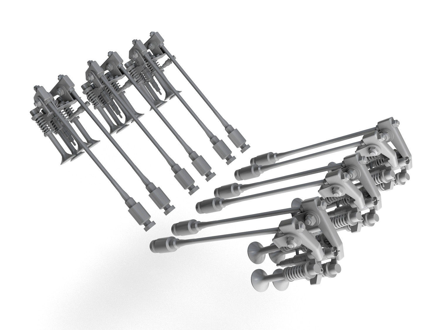 Valve Train Free 3D model_1