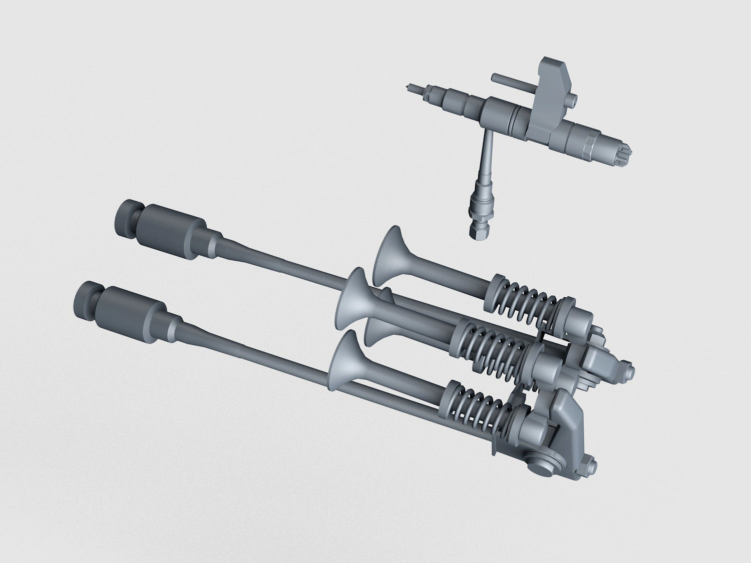 Valve Train Free 3D model_3