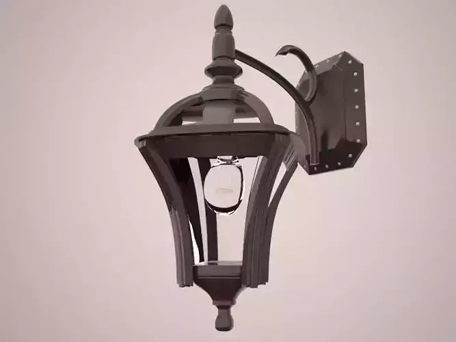 Wall Light Free 3D model