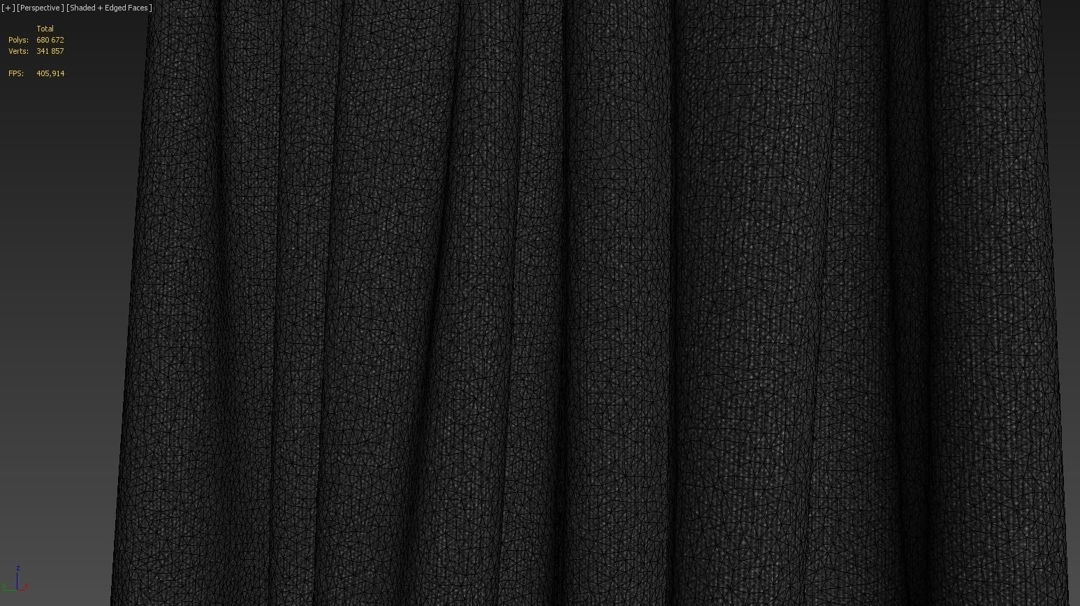 Three Curtains 20 3D model_3