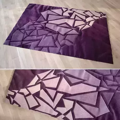 Carpet polygonal pattern