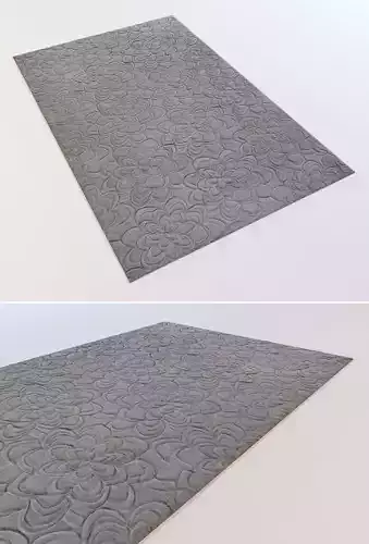 Carpet rug with pattern