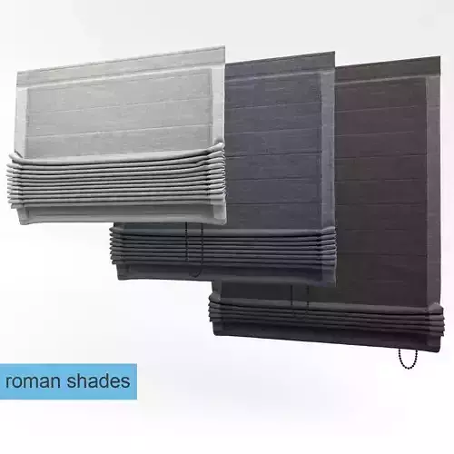 Roman shades