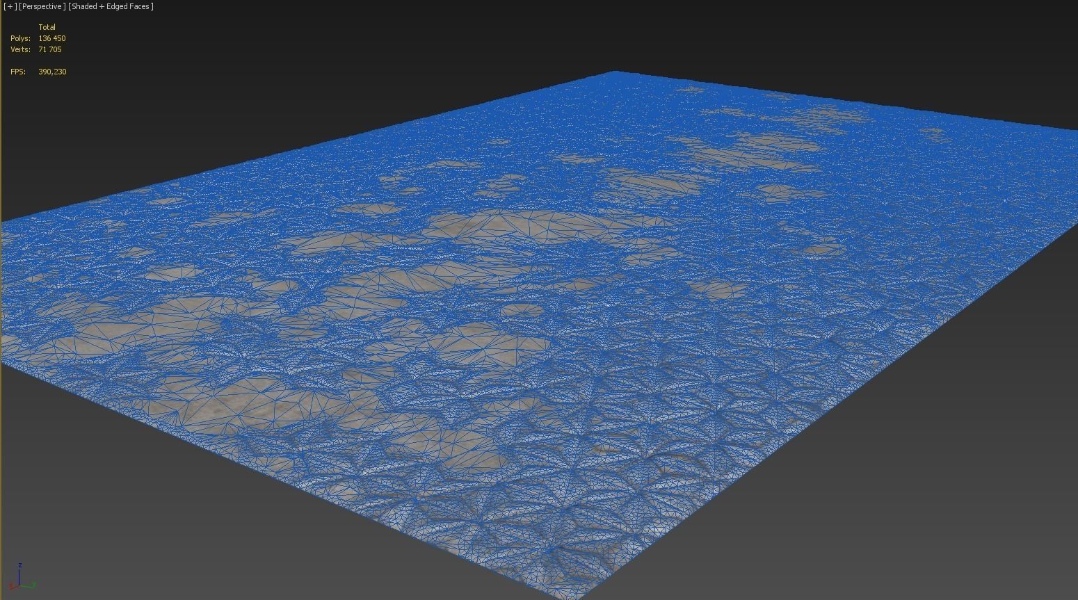 Carpet rug with pattern 3D model_3