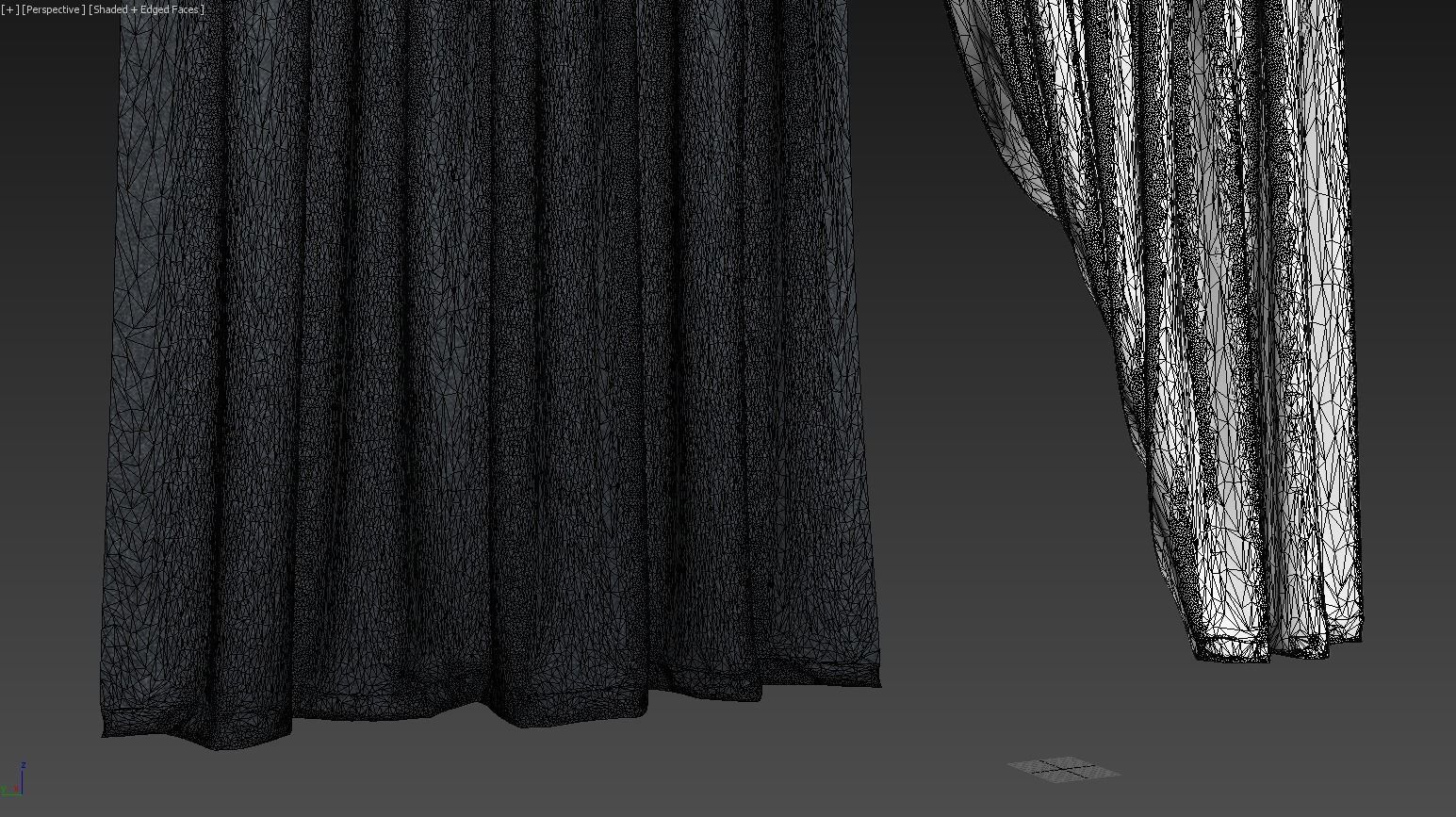 Curtains curtain 3D model_4