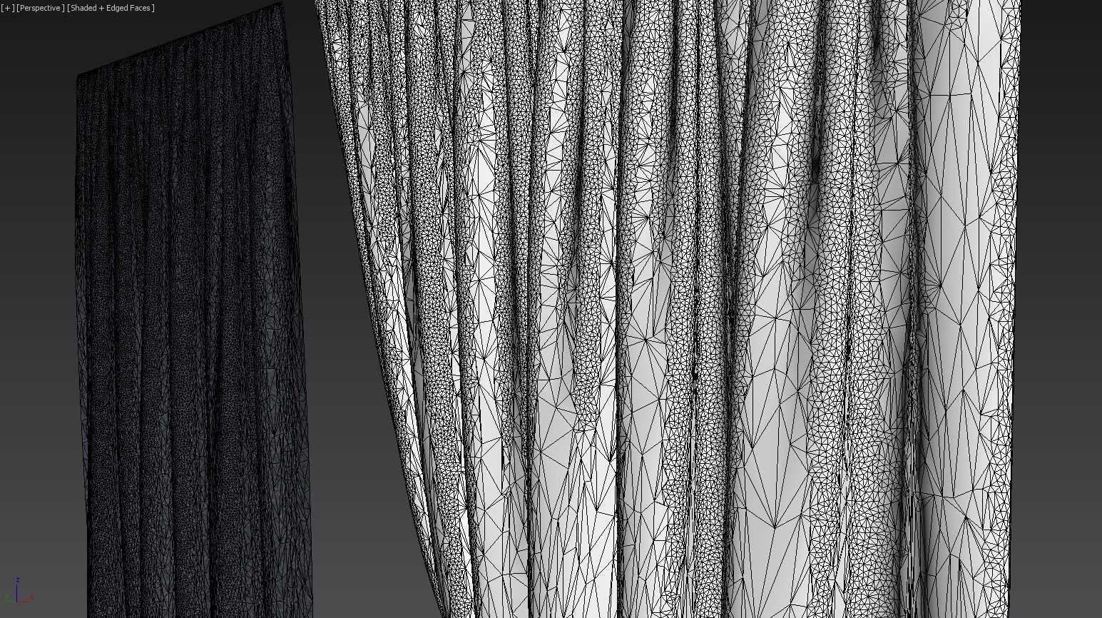 Curtains curtain 3D model_3