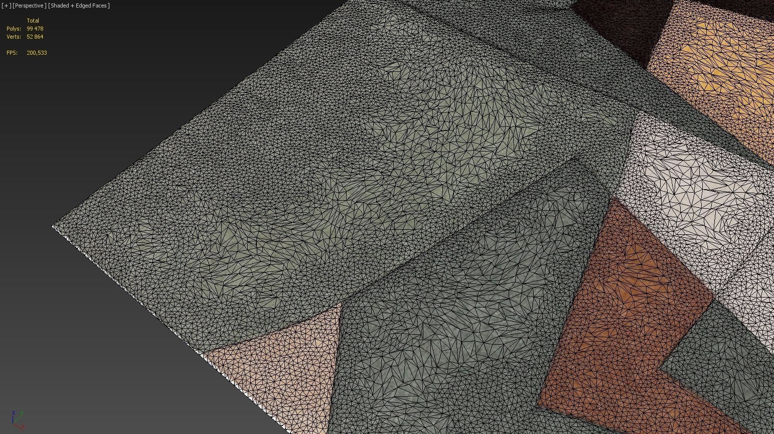 Carpet geometric rug 3D model_3