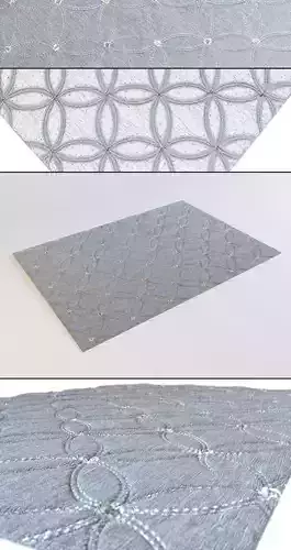 Carpet rug 3D model