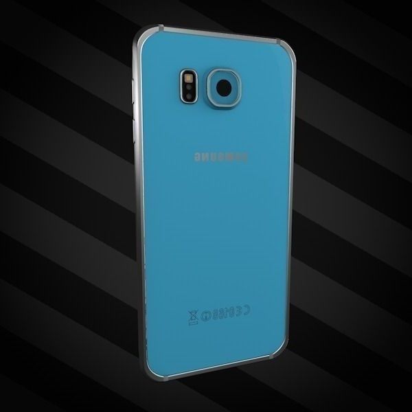 Samsung Galaxy S6 All colors 3D model_7