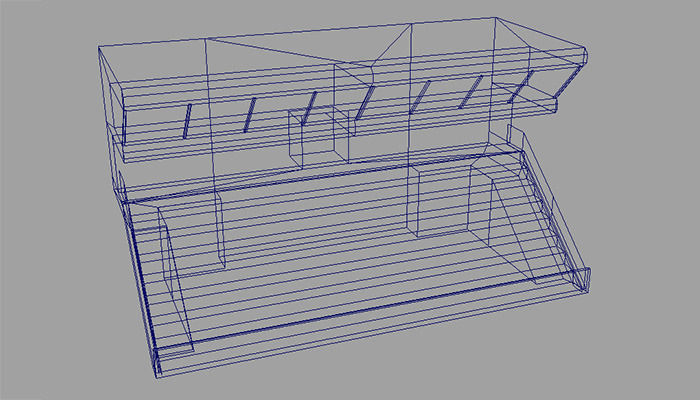 Racecourse Construction Kit Low-poly 3D model_4