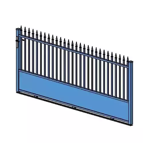 Portail coulissant - 01