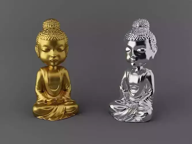Little Budha 3D Model 3D model