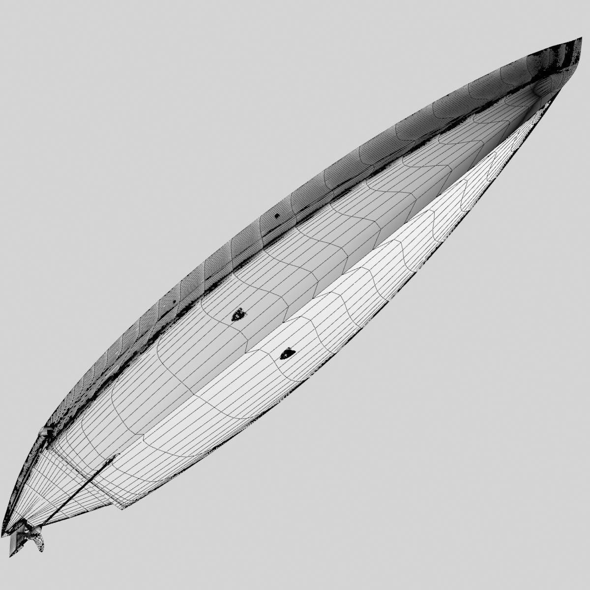 Baby Bootlegger G5 Speed Boat 3D model_22