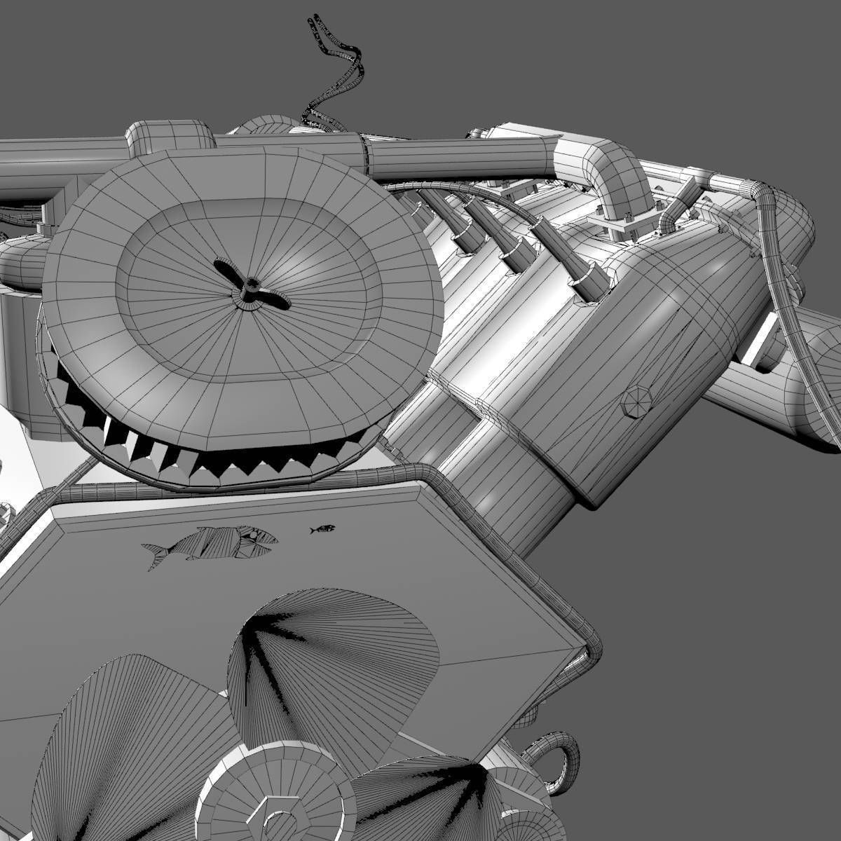 Baby Bootlegger G5 Speed Boat 3D model_46