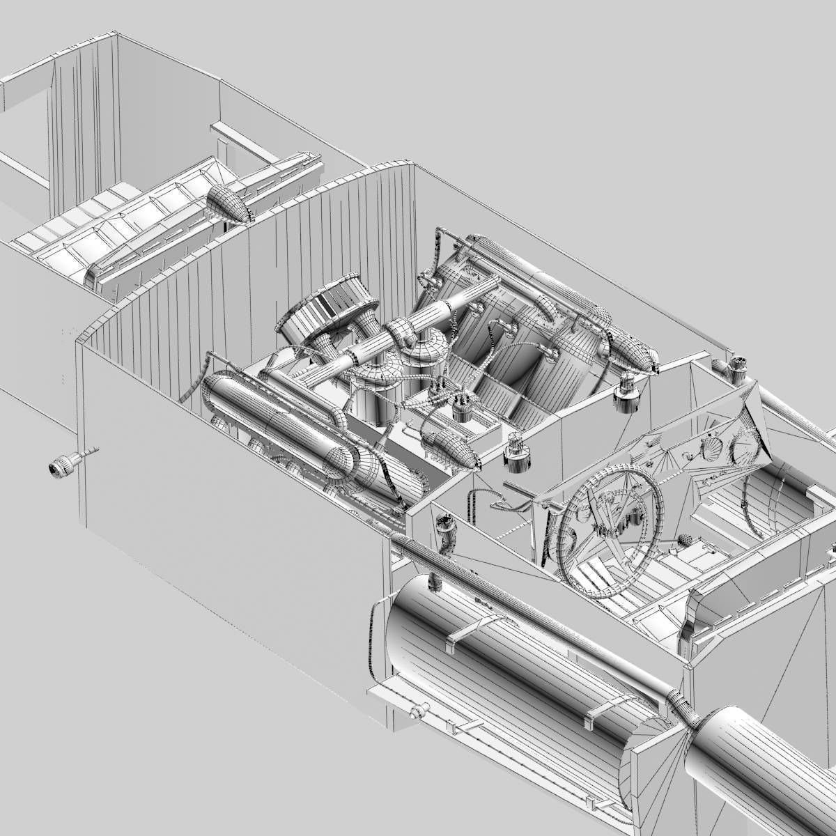 Baby Bootlegger G5 Speed Boat 3D model_32