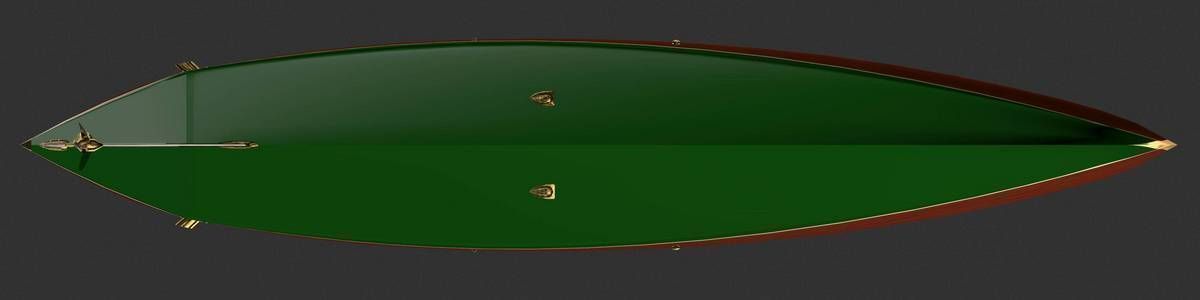 Baby Bootlegger G5 Speed Boat 3D model_19