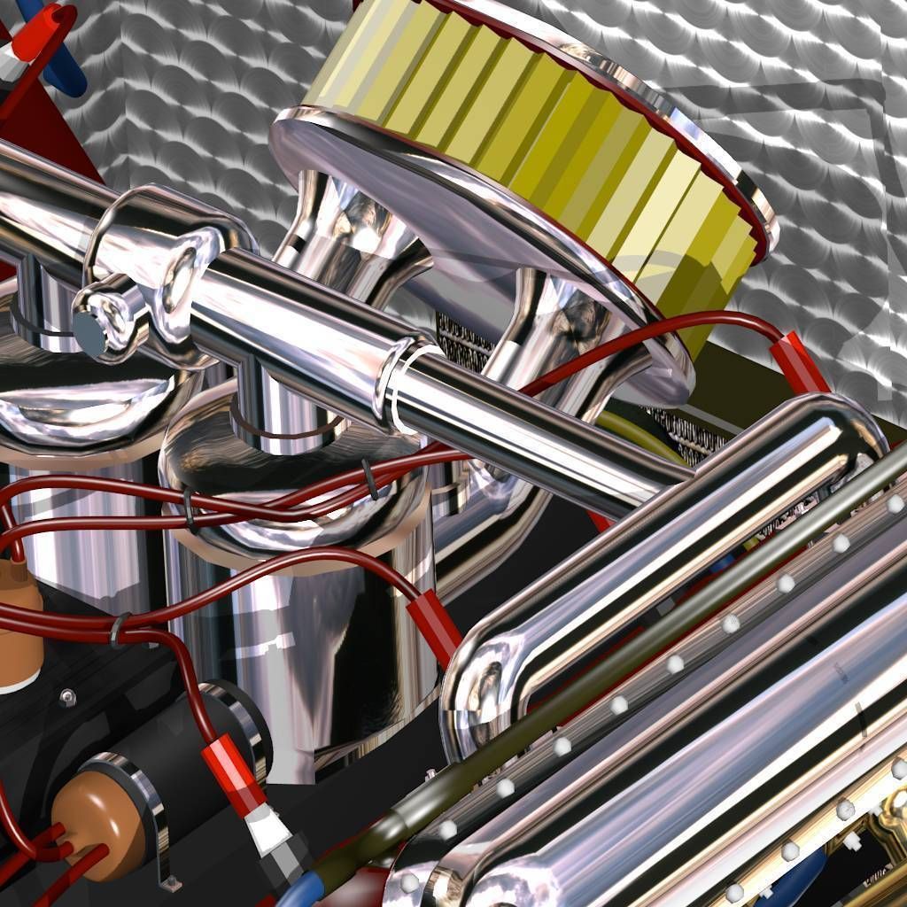 Baby Bootlegger G5 Speed Boat 3D model_14