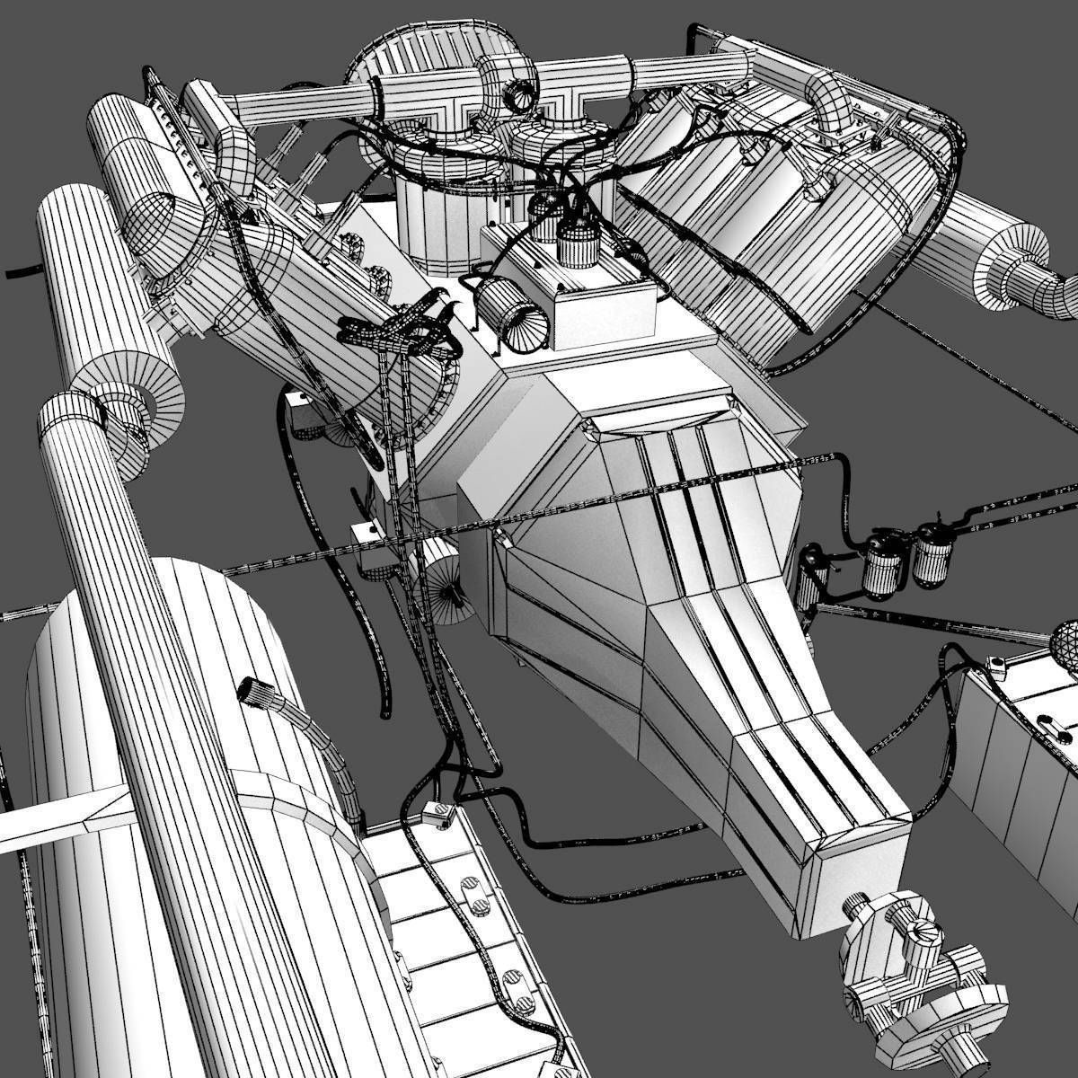 Baby Bootlegger G5 Speed Boat 3D model_42