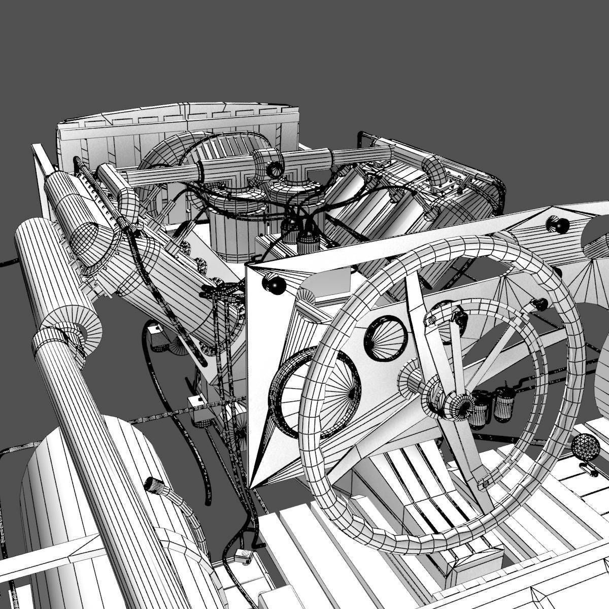 Baby Bootlegger G5 Speed Boat 3D model_38