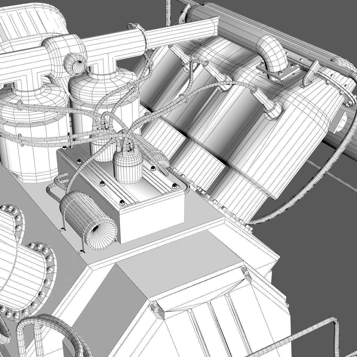 Baby Bootlegger G5 Speed Boat 3D model_49