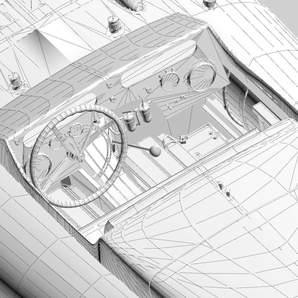 Baby Bootlegger G5 Speed Boat 3D model_35