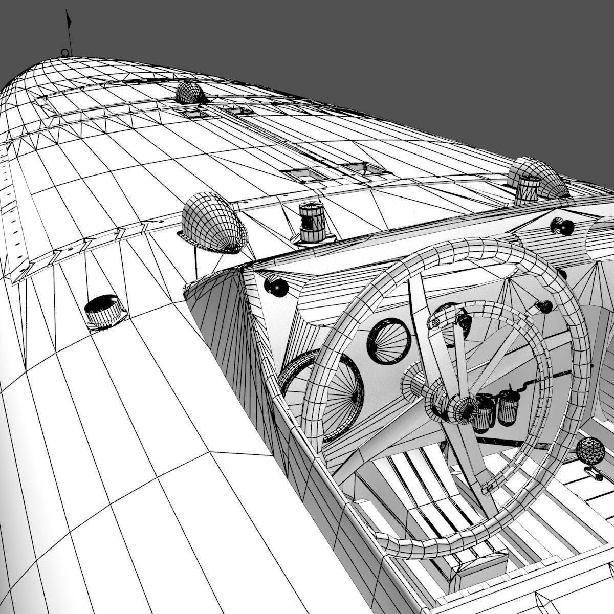 Baby Bootlegger G5 Speed Boat 3D model_37