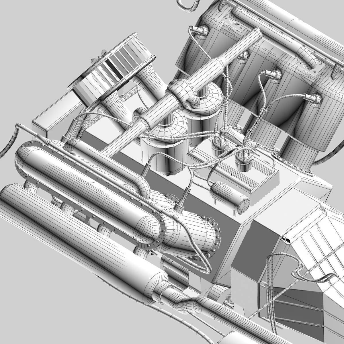 Baby Bootlegger G5 Speed Boat 3D model_33