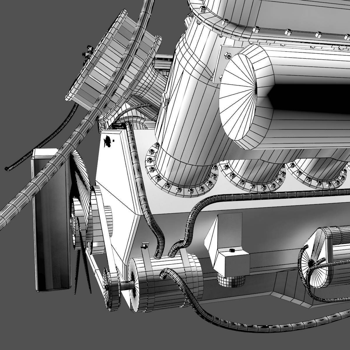 Baby Bootlegger G5 Speed Boat 3D model_39