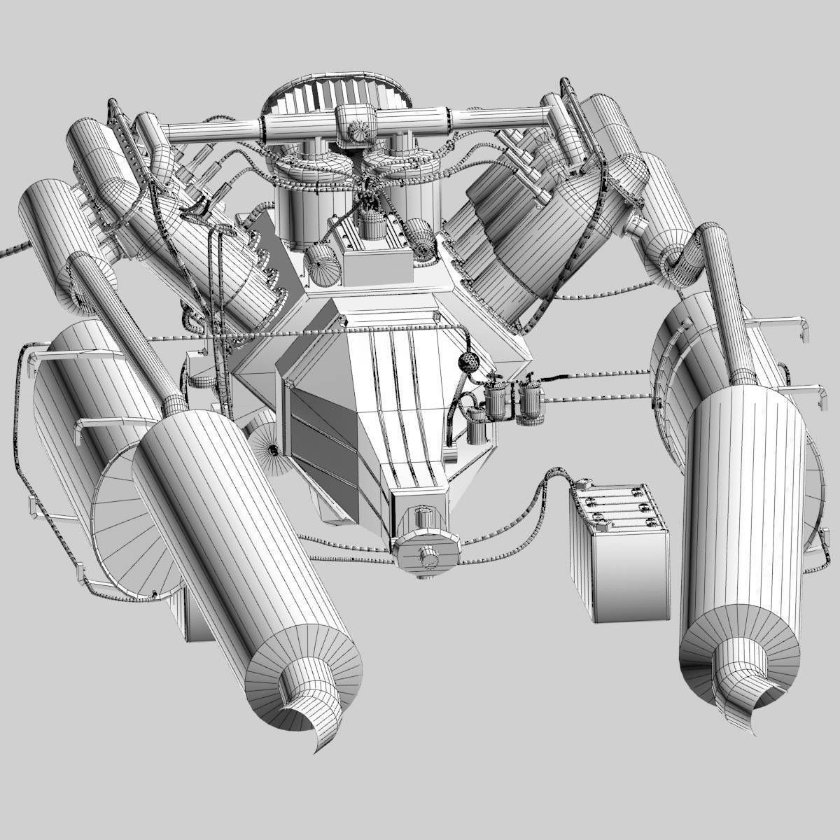 Baby Bootlegger G5 Speed Boat 3D model_34