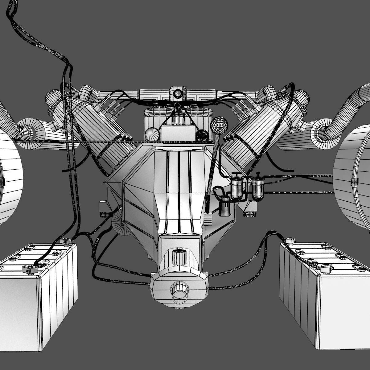 Baby Bootlegger G5 Speed Boat 3D model_43