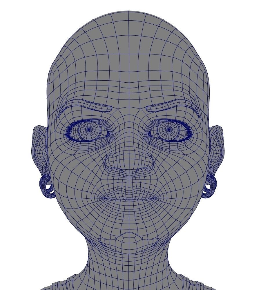 Lurikids cartoon basketball player 3D model_14