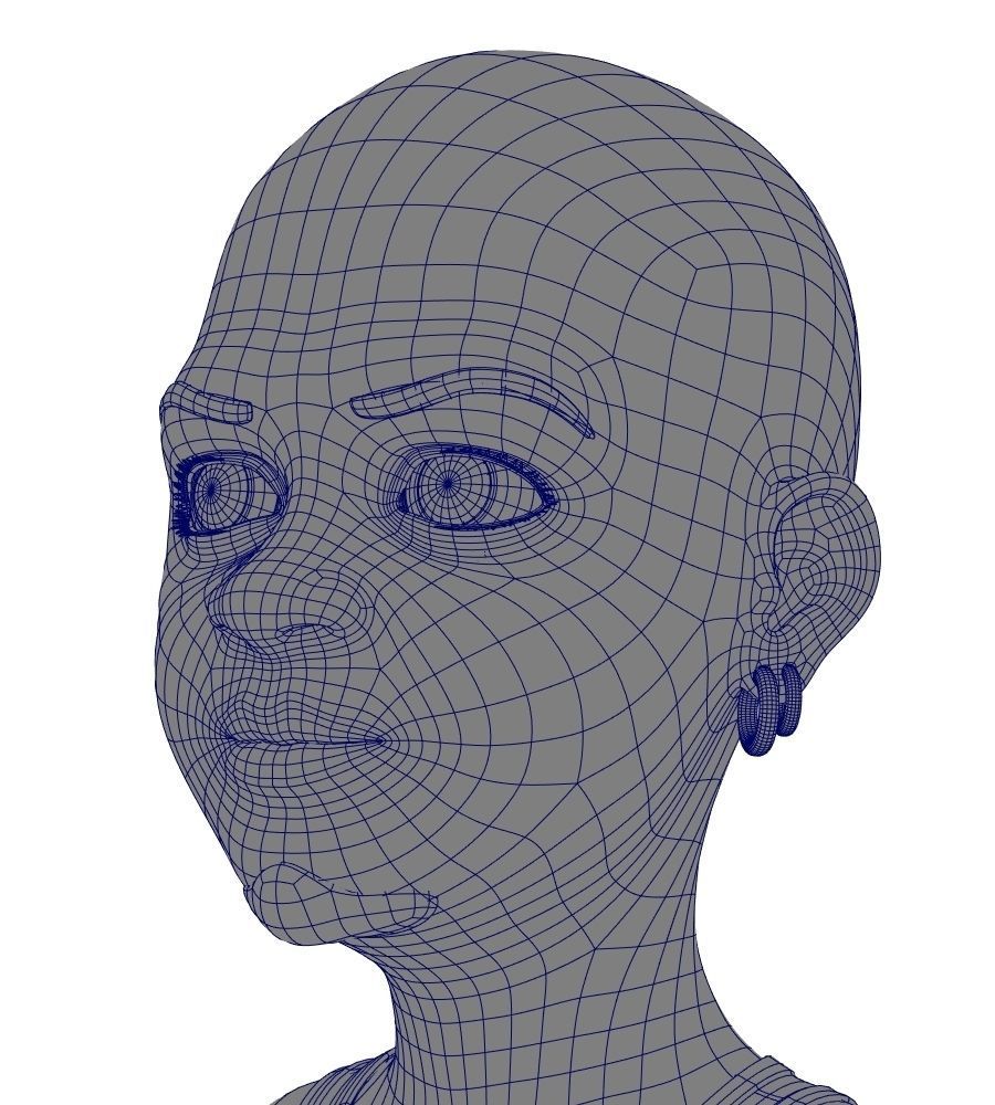 Lurikids cartoon basketball player 3D model_17