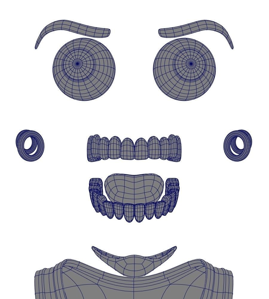 Lurikids cartoon basketball player 3D model_29