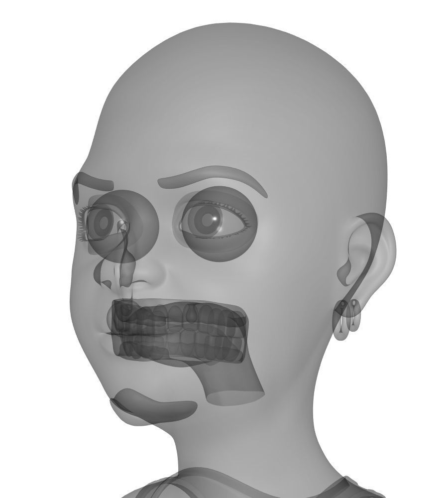 Lurikids cartoon basketball player 3D model_18