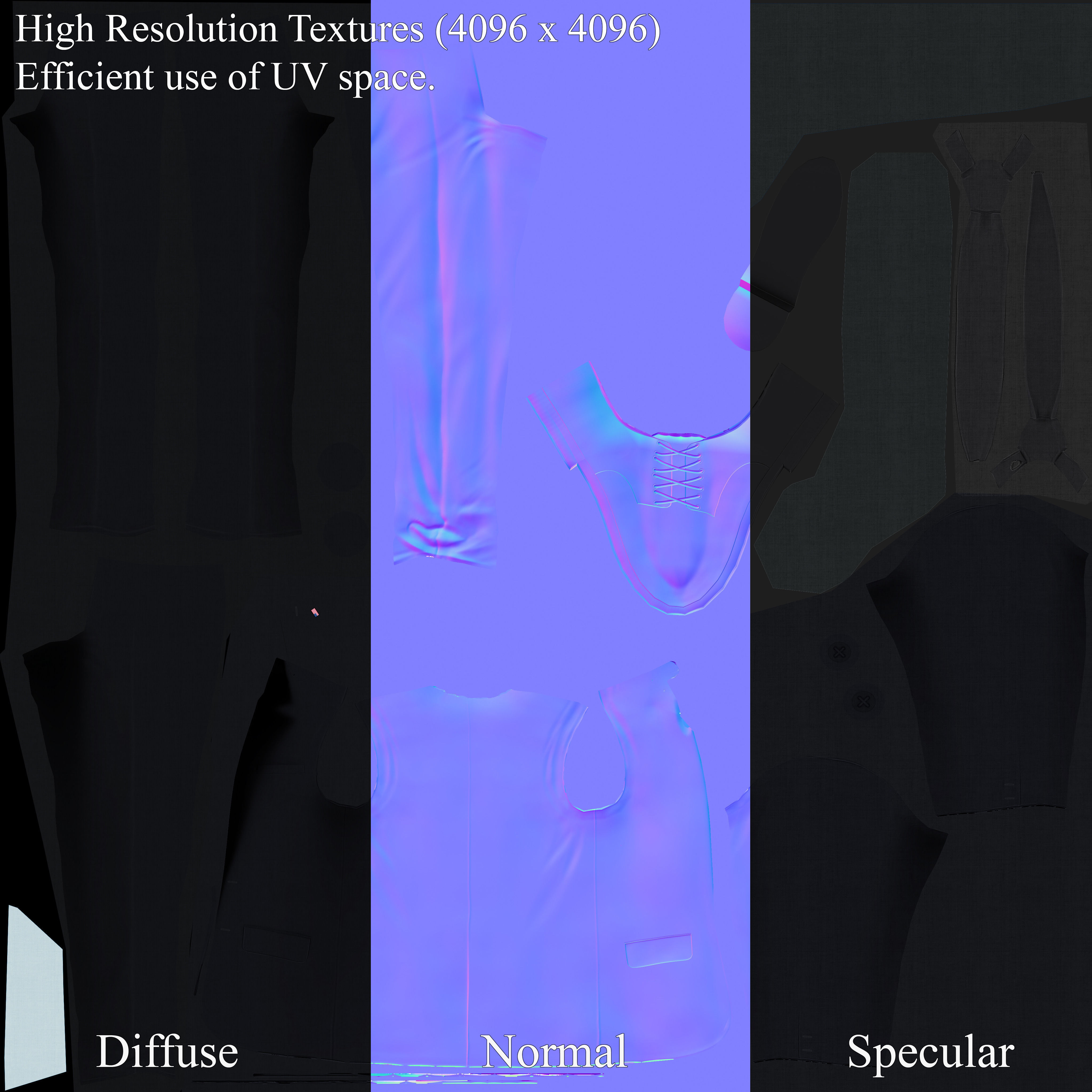 Barack Obama Low-poly 3D model_12