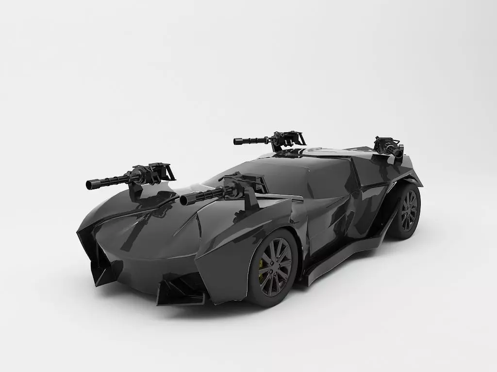 Concept Car 3D Model 3D model_0