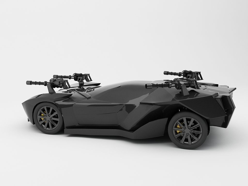 Concept Car 3D Model 3D model_1