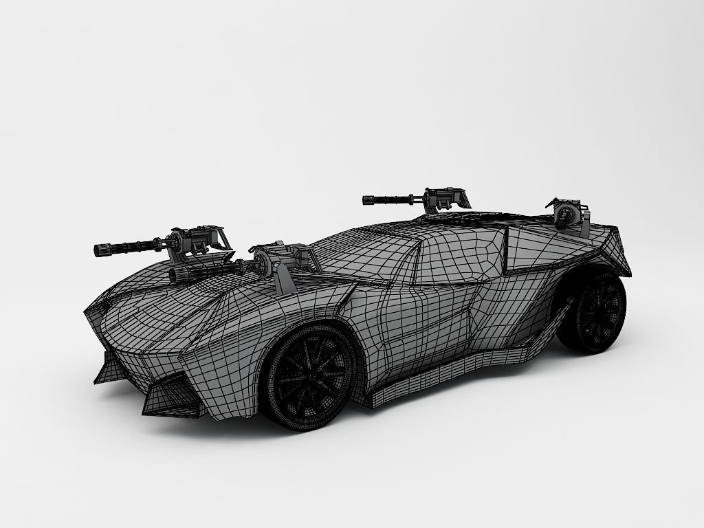 Concept Car 3D Model 3D model_5