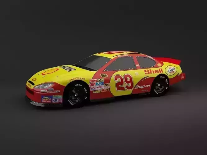 Nascar 3D Model race car 3D model